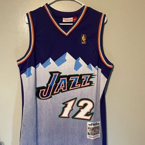 John Stockton jazz jersey